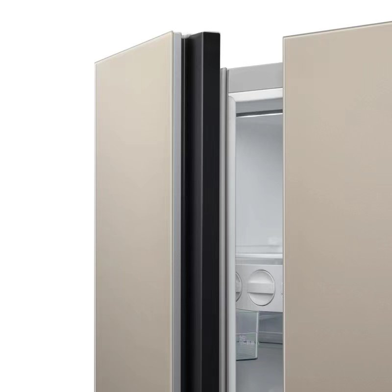 siemens/西门子 530升 对开门冰箱 纤薄外观 风冷无霜 (淡金色)kx52ns