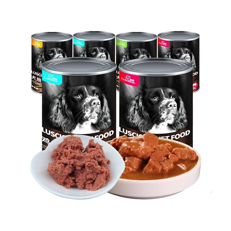 狗罐头拌饭鸡肉牛肉375g*6罐营养狗湿粮泰迪狗狗奖励零食 6个月以上 其他口味_767