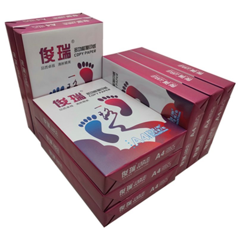 宣皇 俊瑞A4打印纸复印纸500张/包办公用品白纸草稿纸 俊瑞A4 80G 8包/箱