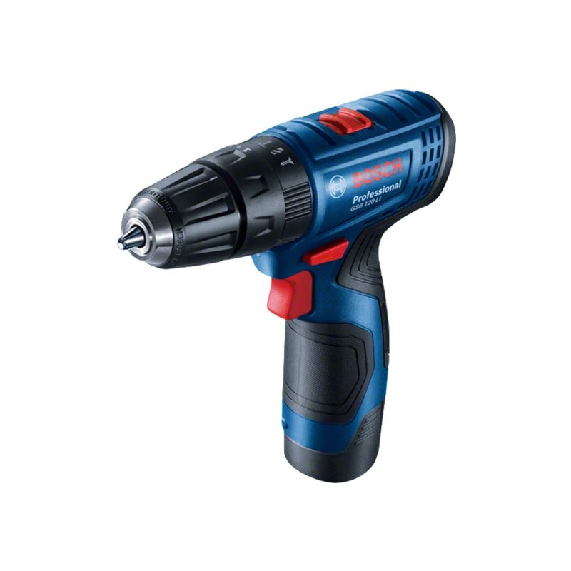 博世（BOSCH）充电式冲击钻锂电电钻手钻12V电动螺丝刀电动工具 【GSB120一块电池】送博世33件套/钻头/批头