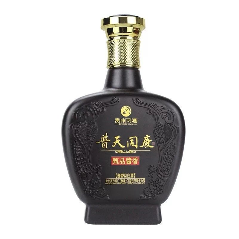 习酒 普天同庆【甄品】53度 白酒整箱（500ml*6瓶）