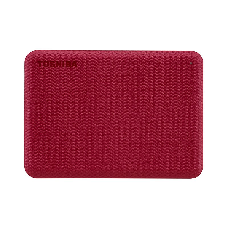 东芝(TOSHIBA) 1TB 移动硬盘 V10系列 高速USB3.0 2.5英寸 兼容Mac 备份安全加密 红色