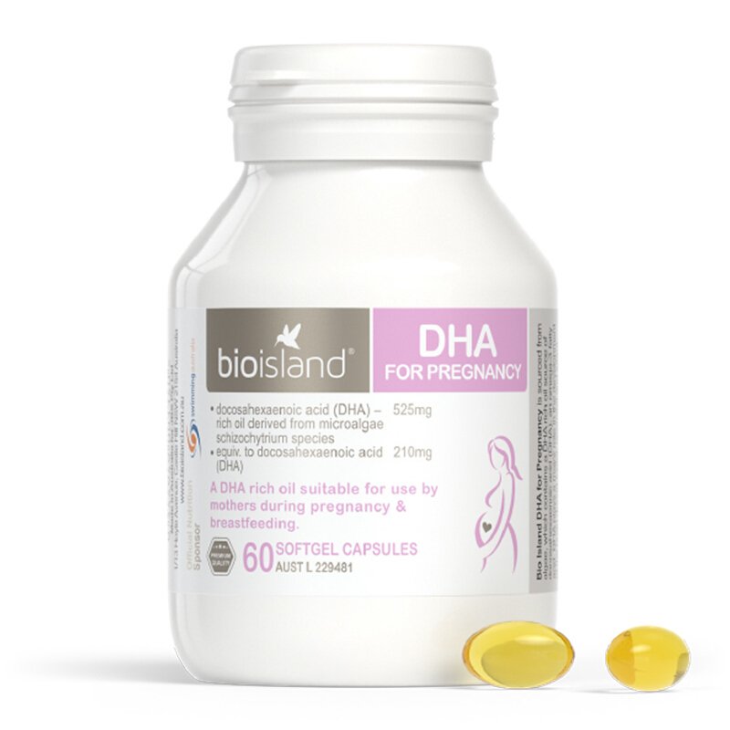 Bio island 佰奥朗德 dha孕妇 DHA dha海藻油 孕期哺乳期孕中孕后脑黄金孕妇DHA