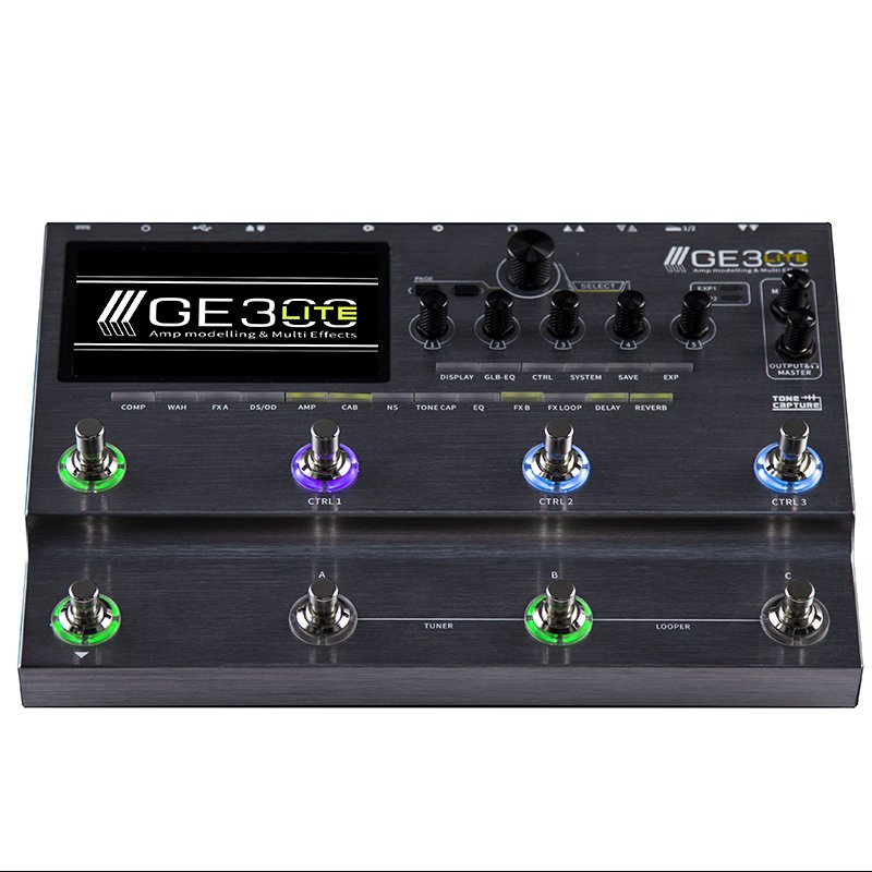 MOOER/魔耳 GE300 LITE 电吉他综合效果器IR采样模拟效果器