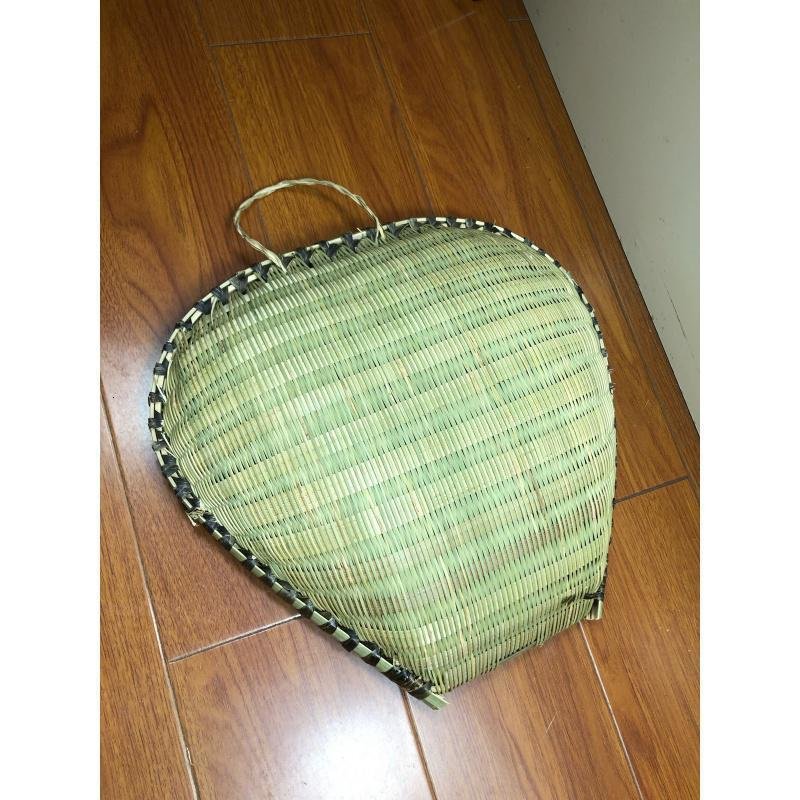 筲箕竹编手工竹编制品工艺品簸箕竹编洗菜盛菜篮子火锅店饭店家用_783