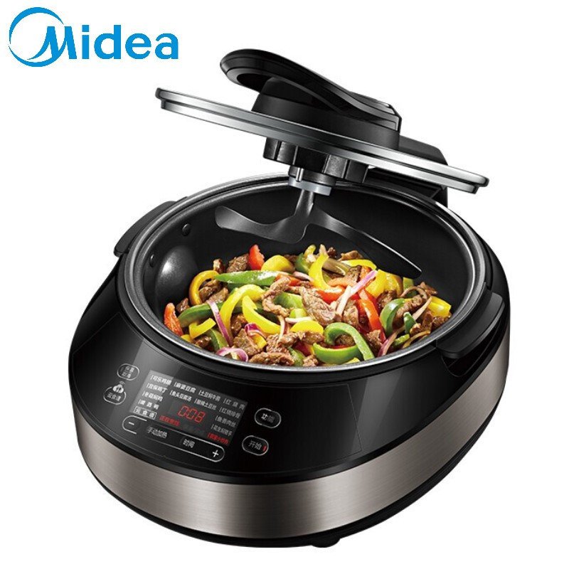 美的（Midea） PY16-S2自动炒菜机家用多功能烹饪机 火候精控 无油烟烹饪 智能WIFI 易拆洗