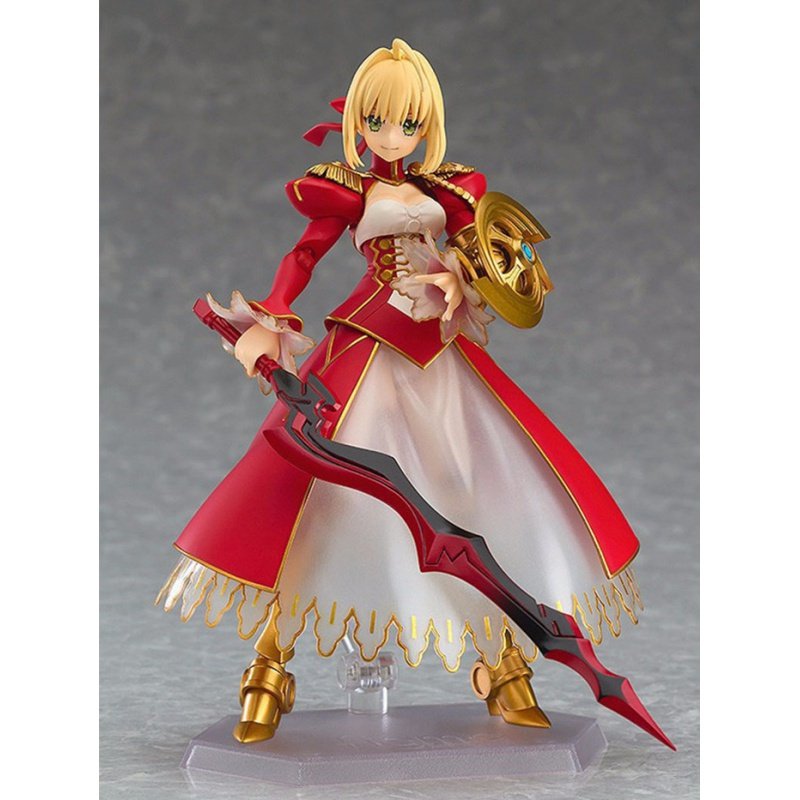 国产fate figma 370 Saber 红尼禄 塞巴可动手办模型公仔 黑贞德私家服 国产手办