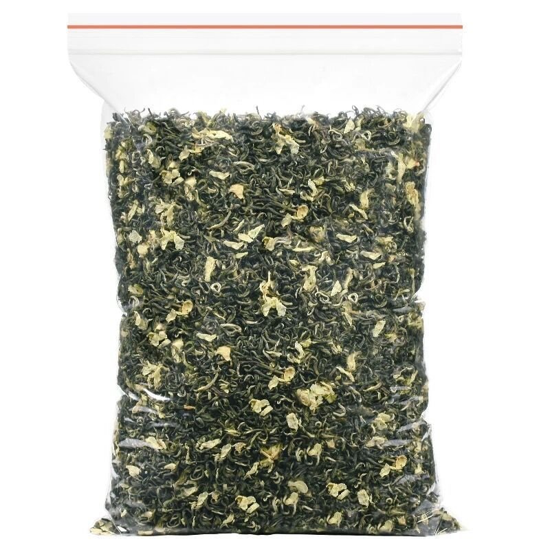 福岗 茶叶花茶花草茶新茶浓香型茉莉花茶250g