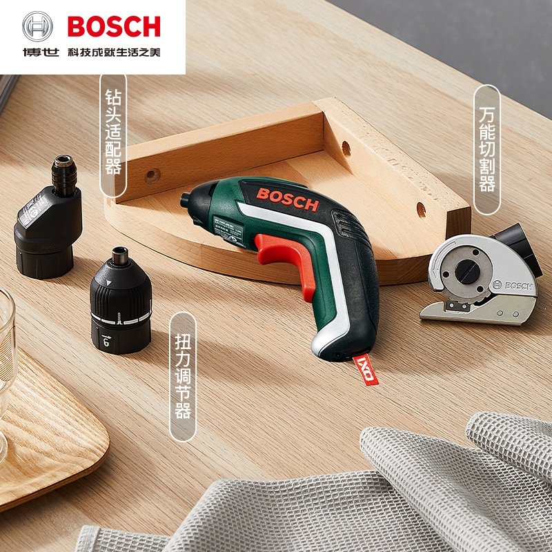 博世(BOSCH)电动螺丝刀充电式家用起子机小型迷你自动电批拧紧机IXO5套装(5jb)_2