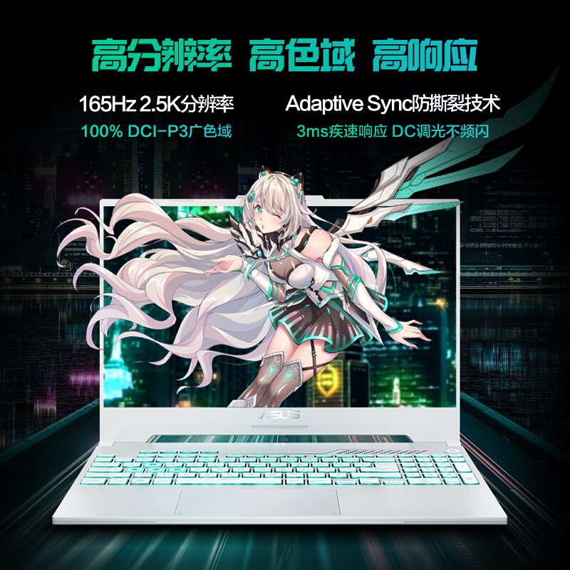 华硕(ASUS)天选3 FA507（i7 16G 512G 3060 青）