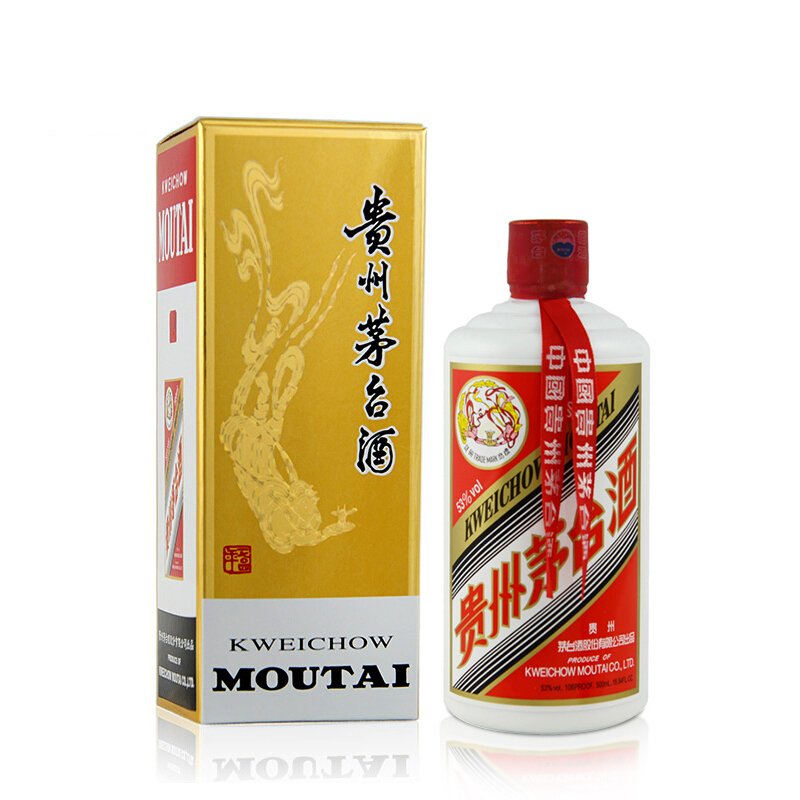 茅台（MOUTAI）贵州茅台酒 飞天茅台 53度500ml 2019年飞天