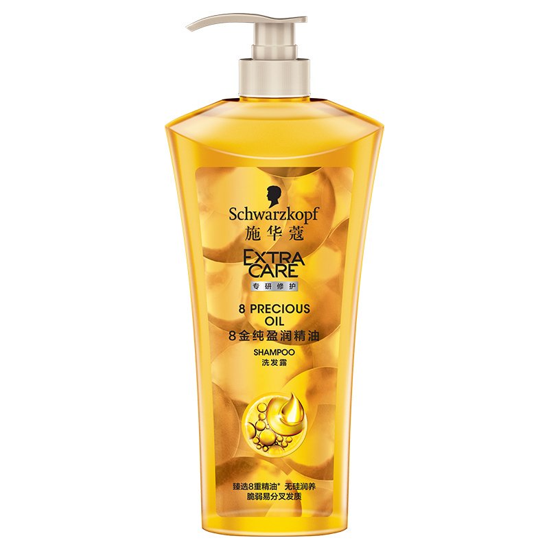 施华蔻（Schwarzkopf）8金纯盈润精油洗发露600ml