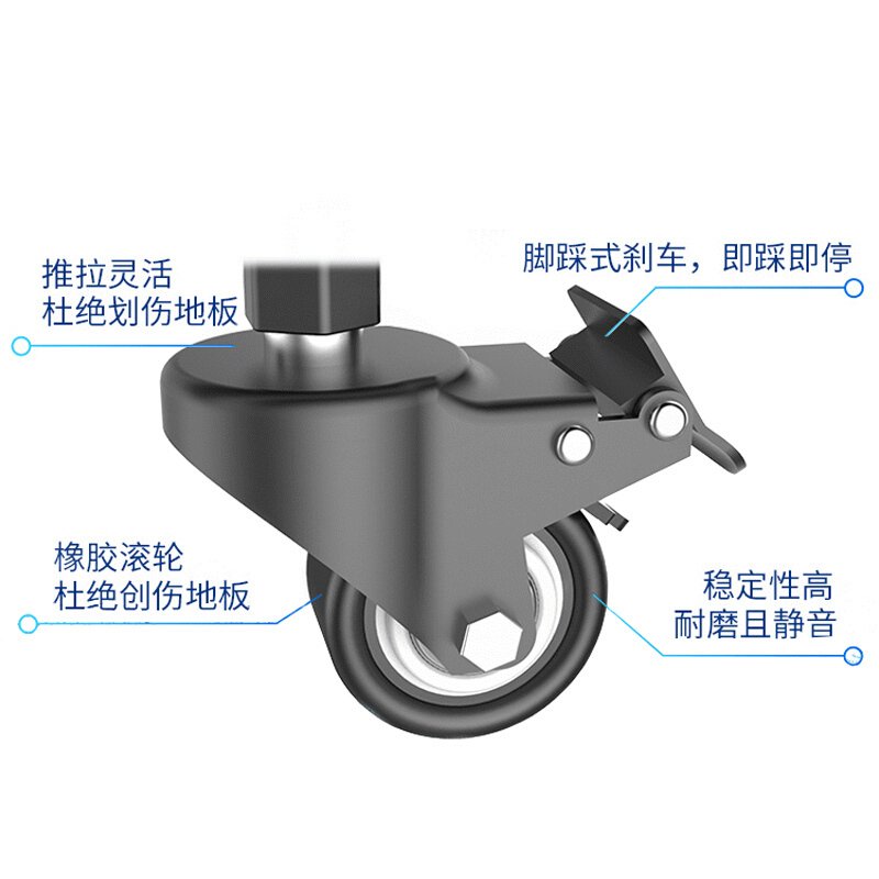 MS T17液晶电视移动落地支架 视频会议移动推车通用挂架小米海信飞利浦32/40/43/50/55/58/65/70寸