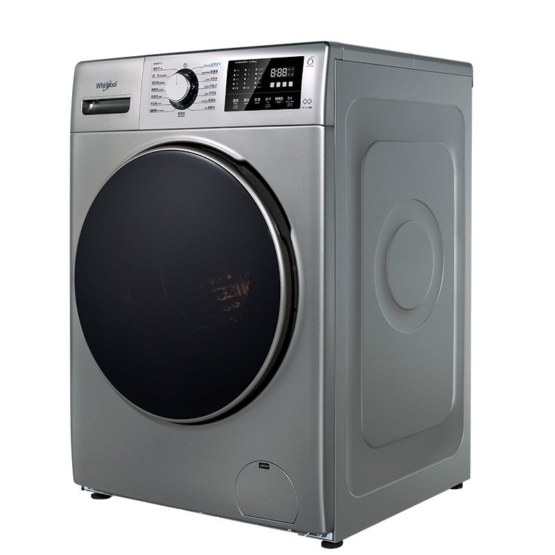 惠而浦(Whirlpool)EWDC406220RS全自动变频洗烘一体滚筒洗衣机10kg家用除菌螨