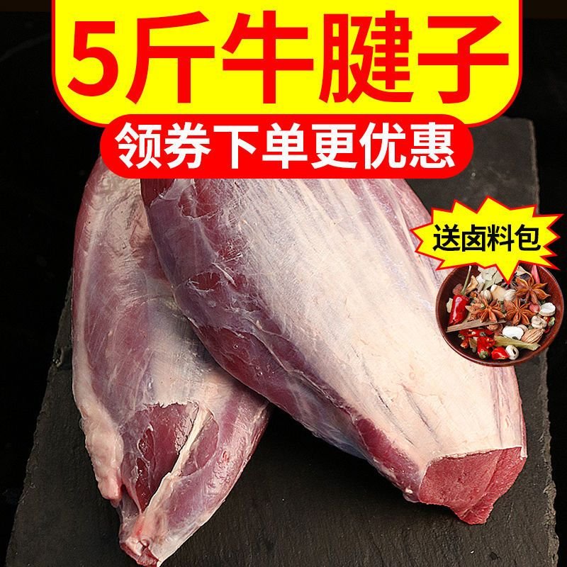 赛卡伊 牛腱子牛肉牛腱子肉牛肉生冷冻2斤调理前后腱子生鲜批发 【品质牛腱子】5斤推荐装