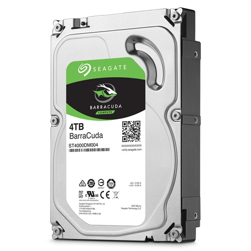 希捷(Seagate)4T 256M 5400RPM 台式机机械硬盘 SATA接口 希捷酷鱼