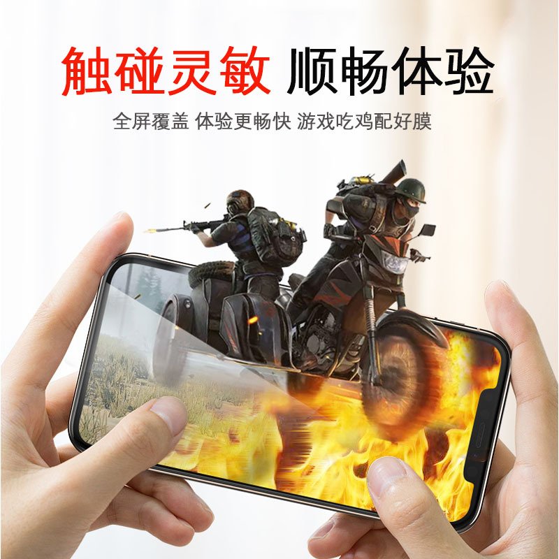 圣幻 苹果iphone 11pro钢化膜苹果Xs max保护膜高清防偷窥防蓝光苹果6/7/8plus网红全包个性时尚