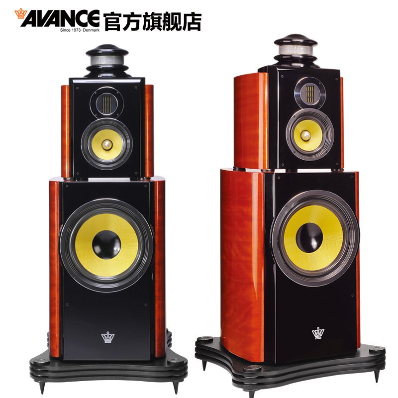 AVANCE丹麦皇冠K12 音响 音箱 家庭影院 2.0声道 hifi 高保真客厅ktv电视音响落地式前置音箱