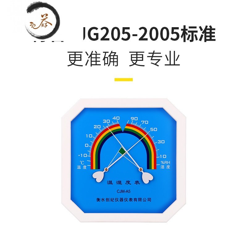 HAOYANGDAO温湿度计温度湿度表药店仓库专用工业高精度养殖大棚家用壁挂式 CJM-A5工业款【40%客户选择】