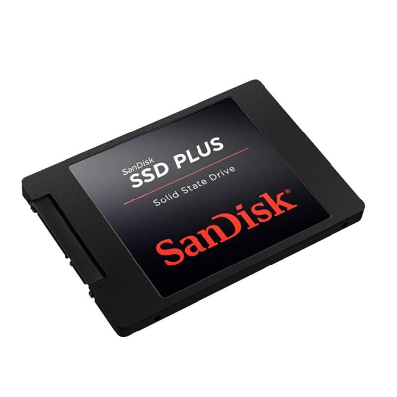 闪迪（SanDisk）480GB SSD固态硬盘 SATA3.0接口 加强版-电脑升级固态硬盘组件｜三年质保