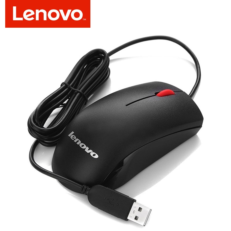 联想（lenovo）M120有线USB鼠标 台式机笔记本一体机通用办公家用游戏滑鼠