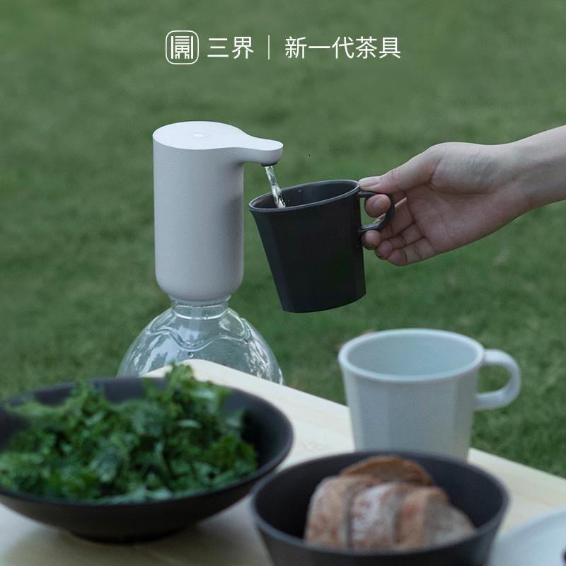 茶具桶装水抽水器自动上水器家用电动饮水机矿泉水桶压水器_463