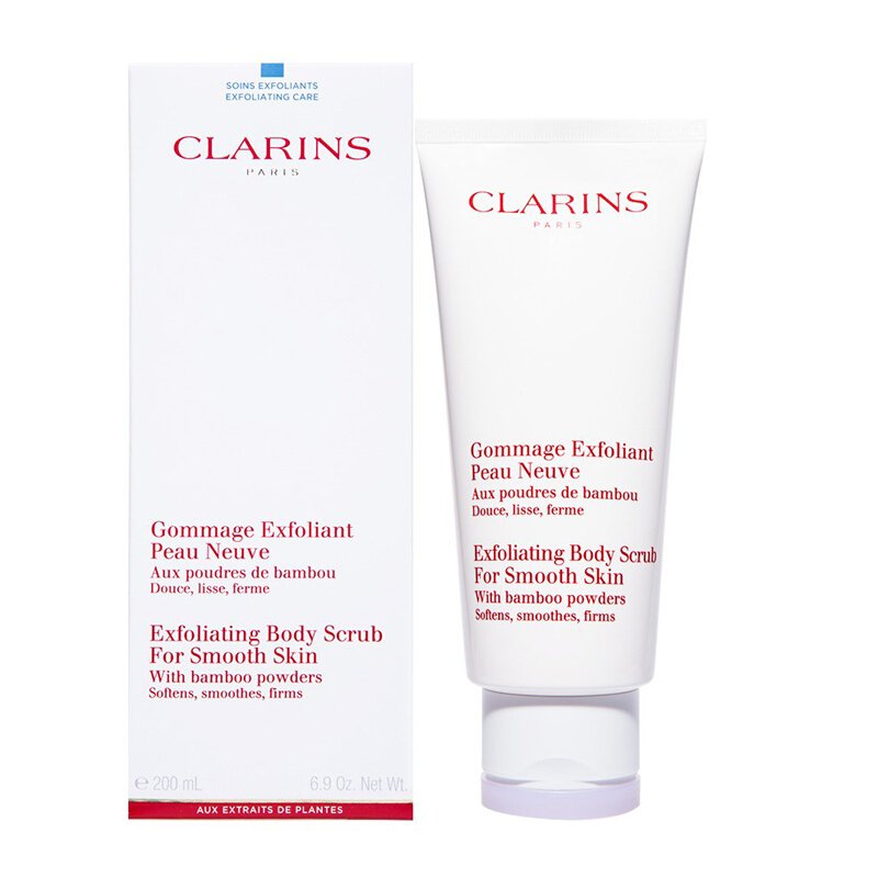 娇韵诗（CLARINS） 娇韵诗 美丽孕期护理套装 孕妇预防淡化妊娠纹提拉紧致按摩膏 柔滑身体磨砂膏200ml