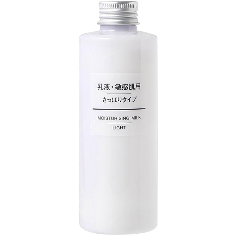 无印良品(MUJI)無印良品 干敏肌系列保湿补水乳液 油性、干敏性肤质通用 乳液清爽型200ml