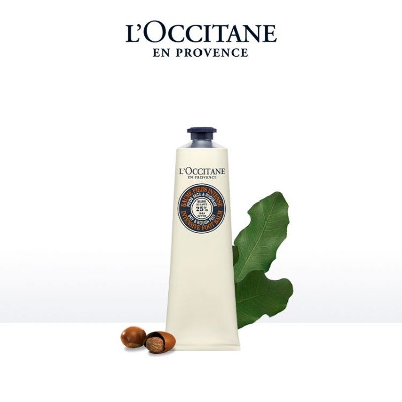 L'occitane欧舒丹25%乳木果棉润足霜150mlx2支装