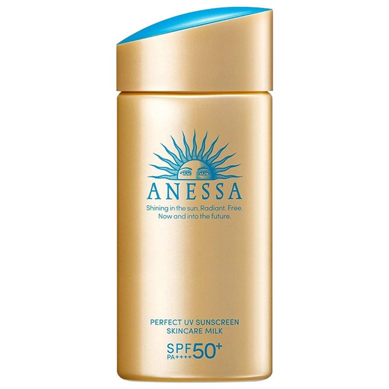 Anessa资生堂安耐晒防晒霜90ml身体spf50女安热沙小金瓶防晒乳