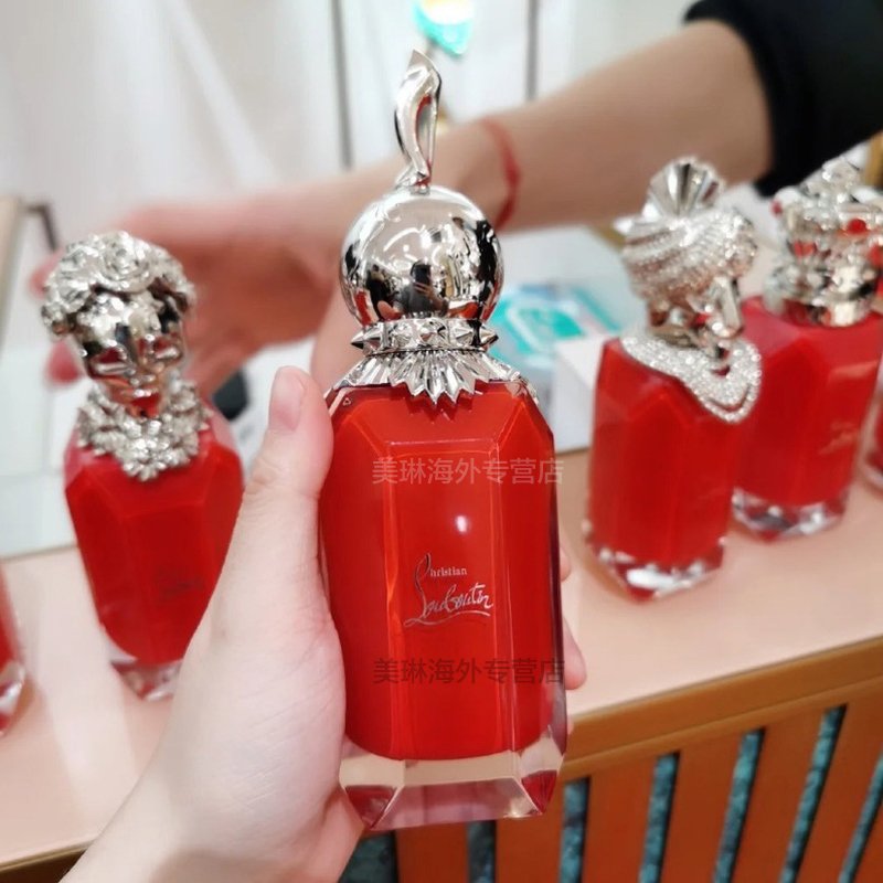 克里斯提·鲁布托(Christian Louboutin)CL萝卜丁红瓶香水90ml Loubirouge高跟鞋瓶盖款