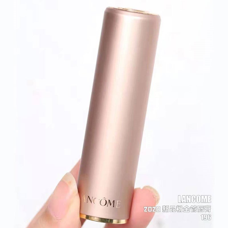 LANCOME兰蔻 菁纯丝柔雾面哑光 粉金管唇膏169#温柔南瓜色