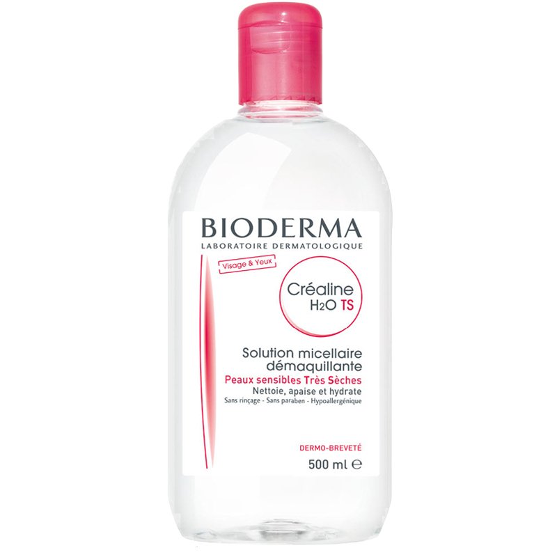 法国贝德玛BIODERMA 舒妍温和保湿卸妆水温和粉水500ml 卸妆液 适合中干皮 正品