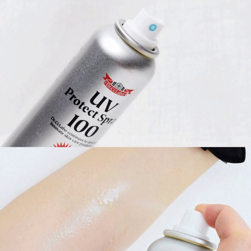 Dr.Ci.Labo/城野医生 防晒喷雾清爽 SPF50+PA++++ 防水无油腻100g 户外防晒出行必备防水防汗无色