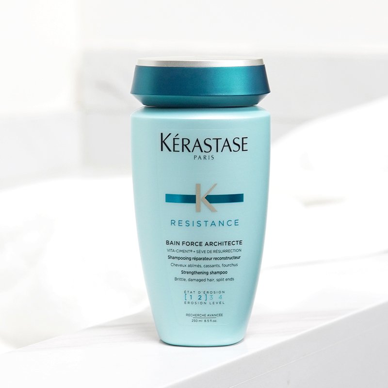 卡诗(KERASTASE)强韧修护洗发水250ml 氨基酸柔顺防毛躁烫染受损