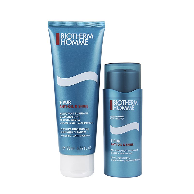 碧欧泉（BIOTHERM） 男士净肤细致洁面乳液2件套