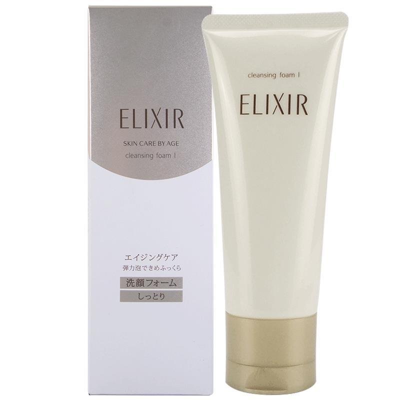 日本资生堂（Shiseido）Elixir怡丽丝尔泡沫洁面乳洗面奶清爽/滋润 防晒乳霜 怡丽丝尔洗面奶 1号清爽型