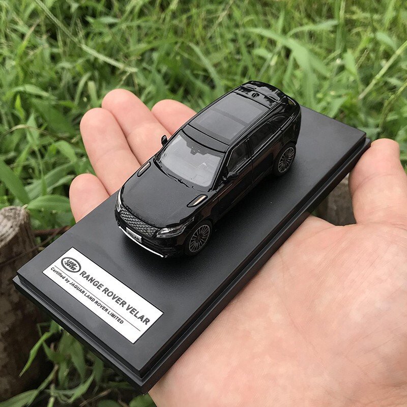 LCD 1:64路虎星脉LAND ROVER 新路虎揽胜NSX思域FK8 suv越野合金汽车模型车模 揽胜白金色