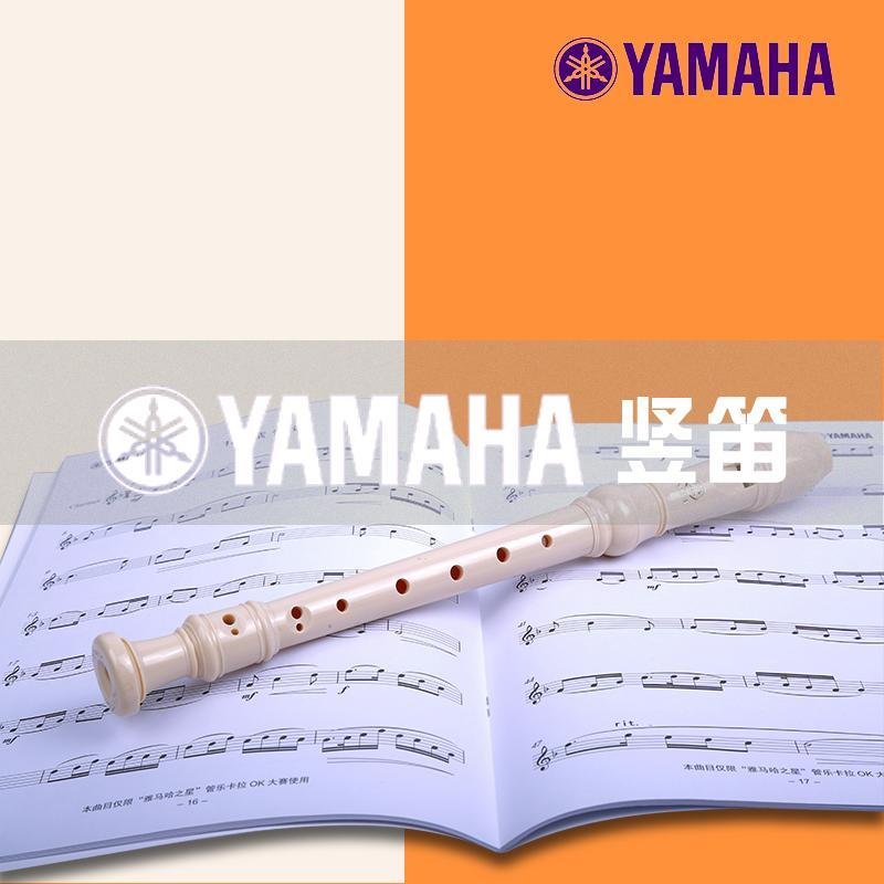 雅马哈（YAMAHA） 雅马哈高音英式/德式学生初学8孔竖笛 YRS-24B