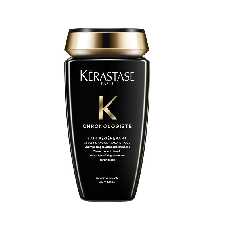 卡诗(KERASTASE)黑钻凝时洗护套装 修护润泽顺滑干枯毛躁 鱼子酱洗发露250ml+发膜200ml