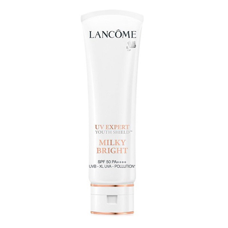 法国（Lancome）兰蔻水漾轻透隔离露 UV小白管空气感防晒霜SPF50PA++++ 柔皙轻透防晒霜50ml(滋润型)