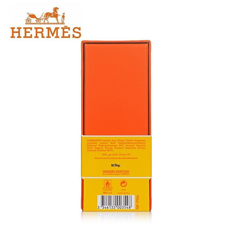 HERMES爱马仕女士香水中性古龙水香水NeroliDore金色橙花100ml