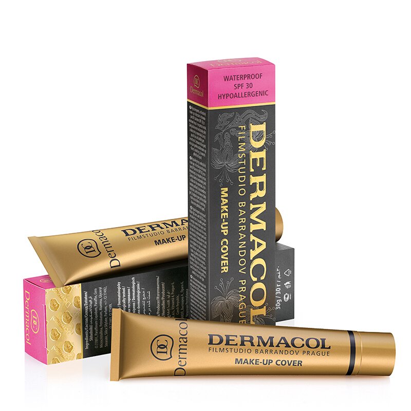 Dermacol/黛玛蔻 粉底液遮瑕膏 有效遮盖雀斑黑眼圈 207# 30g 多色可选