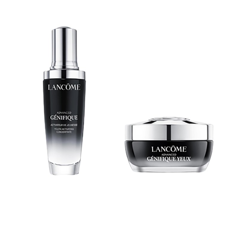 Lancome兰蔻小黑瓶精华肌底液限量2件套套装 精华100ml+眼霜15ml