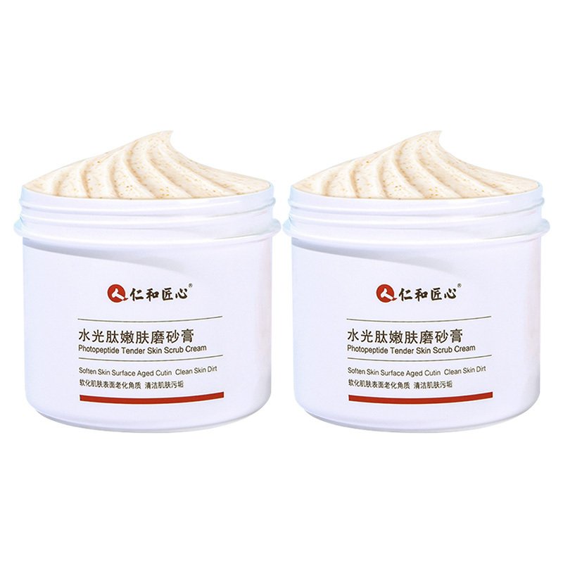 仁和匠心水光肽嫩肤磨砂膏250g/盒