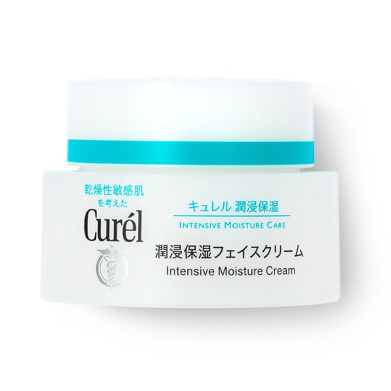 日本花王(Curel) 珂润面霜40g 提亮肤色补水保湿乳霜 润浸保湿滋润面霜