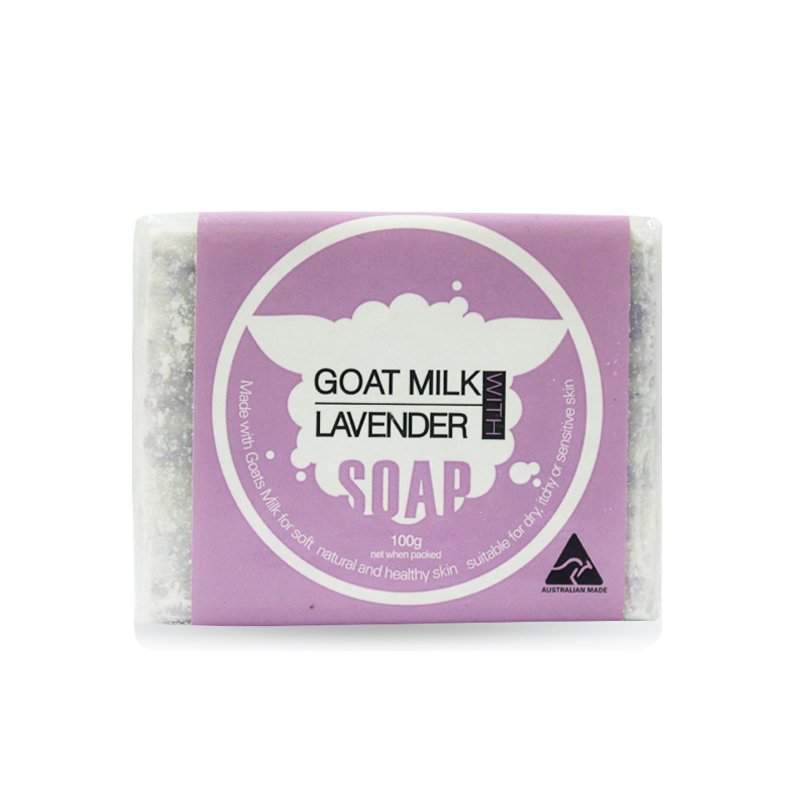 Goat Soap 手工山羊奶皂 薰衣草味 100g/块