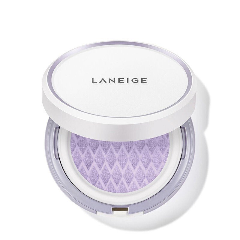 兰芝（LANEIGE） 气垫隔离BB霜防晒15g*2 SPF50 PA++ 紫色隔离气垫#40