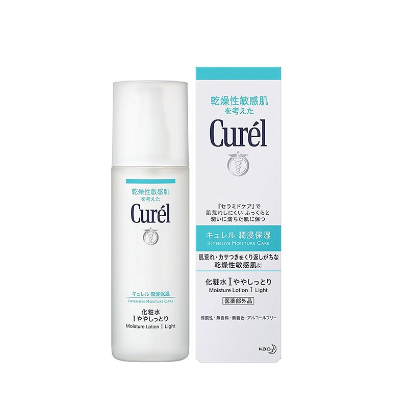 日本花王珂润（Curel）润浸 1号化妆水150ml 润浸保湿温和爽肤水清爽型 保湿补水 男女通用