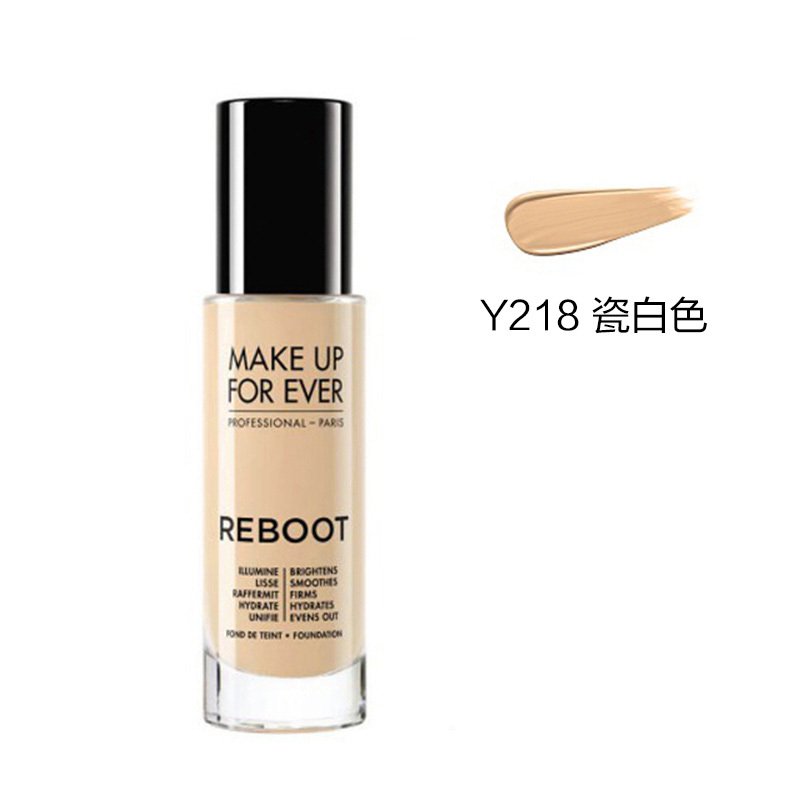 玫珂菲（MAKE UP FOR EVER）熬夜粉底液30ml Y218#瓷白色